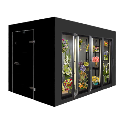 Flower waiting refrigerator