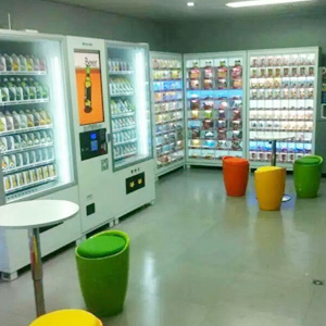 Integrated vending machine